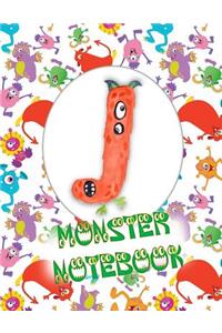J Monster Notebook