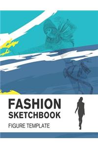 Fashion Sketchbook Figure Template