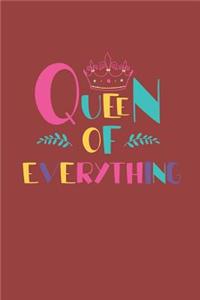 Queen of Everything Journal Notebook