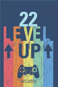 22 Level Up - Notebook