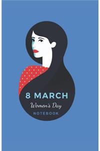 8 March Women's Day Notebook