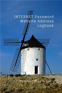 Internet Password Website Address Logbook, Manchego Winmill Spain