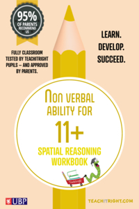 11+ Tuition Guides: Non Verbal Ability - Spatial Reasoning Workbook