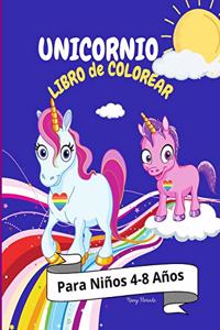 Unicornio Libro de Colorear