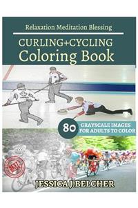 CURLING+CYCLING Coloring Books