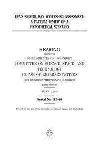 EPA's Bristol Bay watershed assessment