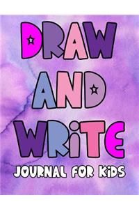 Draw and Write Journal for Kids