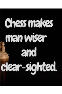 Chess Makes Man Wiser And Clear-sighted