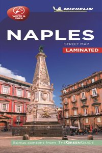 Michelin Naples City Map - Laminated