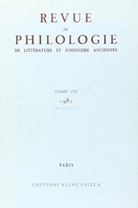 Revue de Philologie 1982/T56,1