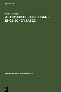 Automatische Erzeugung Englischer Sätze