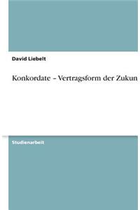 Konkordate - Vertragsform der Zukunft?