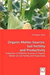 Organic Matter Sources, Soil Fertility, and Productivity