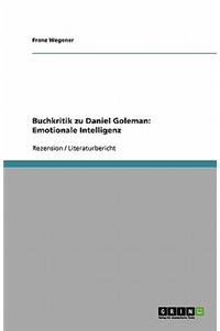 Buchkritik zu Daniel Goleman