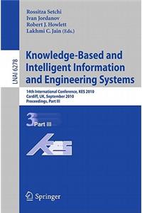 Knowledge-Based and Intelligent Information and Engineering Systems