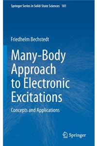 Many-Body Approach to Electronic Excitations