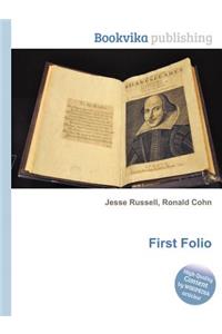 First Folio