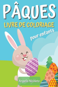 Pâques Livre de coloriage pour enfants
