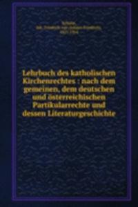 Lehrbuch des katholischen Kirchenrechtes
