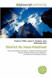 District Du Haut-Palatinat
