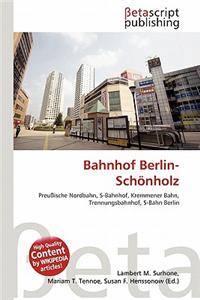 Bahnhof Berlin-Schonholz