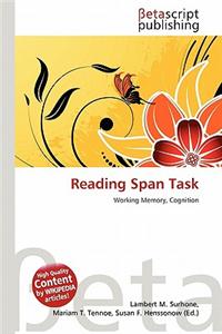 Reading Span Task
