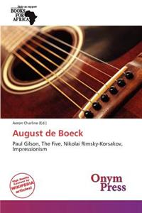 August de Boeck