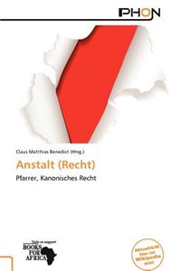 Anstalt (Recht)