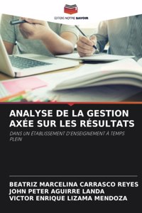 Analyse de la Gestion Axée Sur Les Résultats