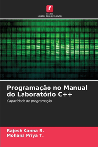 Programação no Manual do Laboratório C++