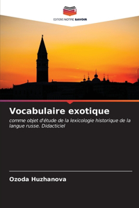 Vocabulaire exotique