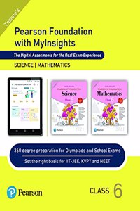 Pearson Foundation with Myinsights For Class 6 | First Edition | By Pearson