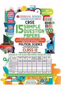 Oswaal Cbse Sample Question Papers Class 12 Political Science