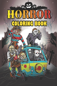 Horror Coloring Book