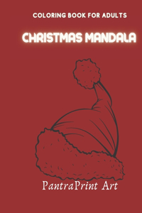 Christmas Mandala Coloring Book for Adults