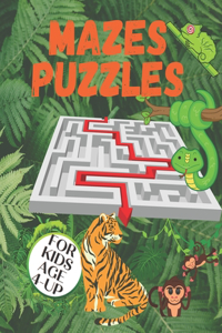 Mazez puzzles for kids ages 4 - up
