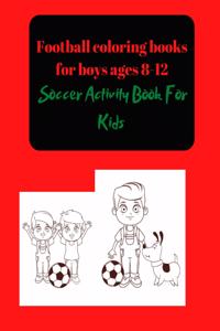 Football coloring books for boys ages 8-12