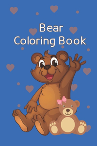 Bear coloring Book