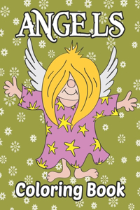 Angels Coloring Book