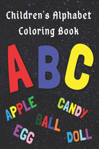 Children's Alphabet Coloring Book