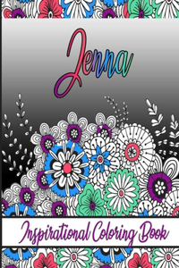 Jenna Inspirational Coloring Book