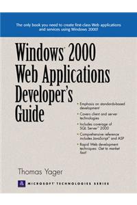 Windows 2000 Web Applications Developer's Guide