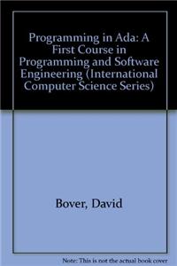 ADA: A First Course in Programming and Software Engineering
