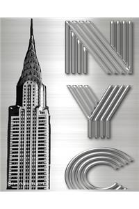 Iconic Chrysler Building New York City Sir Michael Artist Drawing Writing journal