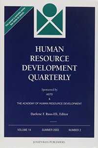 Human Resource Development Quarterly, Number 2, 2003