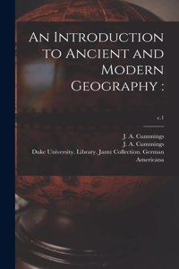 Introduction to Ancient and Modern Geography