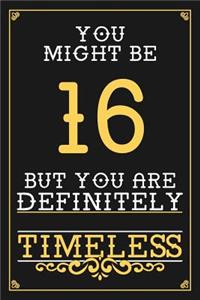 16th Birthday Journal