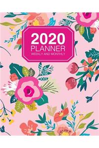 2020 Planner Weekly And Monthly