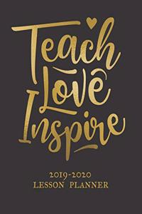 Teach Love Inspire 2019-2020 Lesson Planner