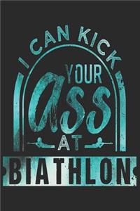 Biathlon Notizbuch